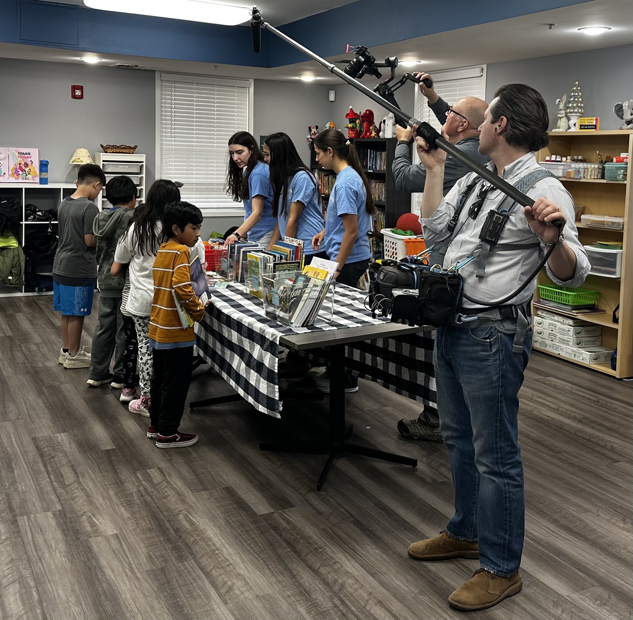 Today show - Jenna & Friends - featuring volunteer Aliyah. Today show - Jenna & Friends