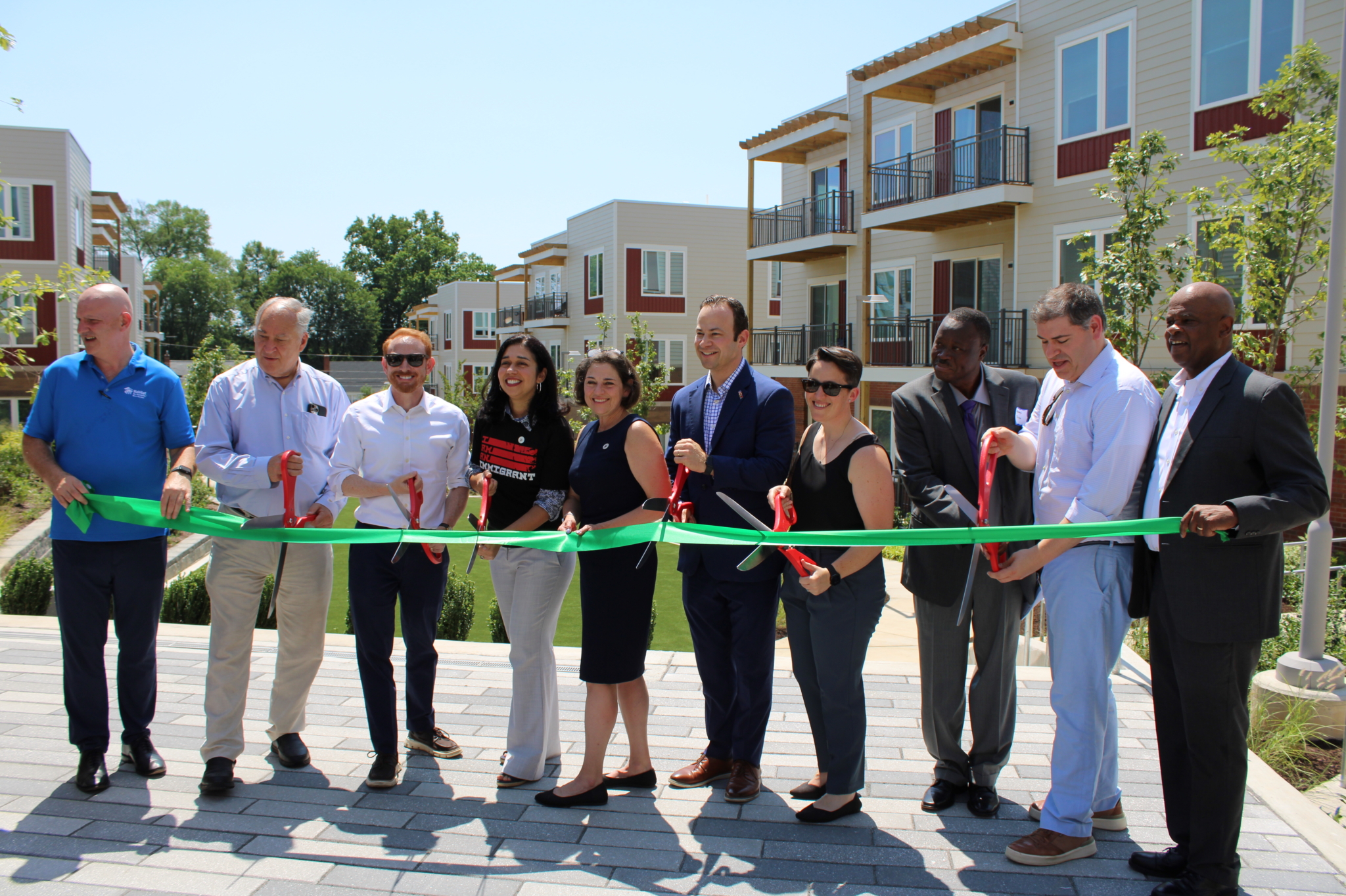 IMG_7643 A ribbon cutting ceremony